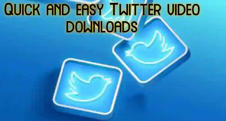 Quick and easy Twitter video downloads