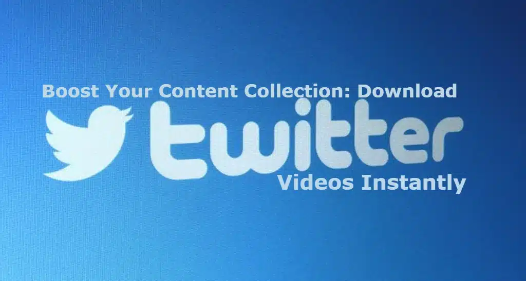 Twitter Videos Instantly